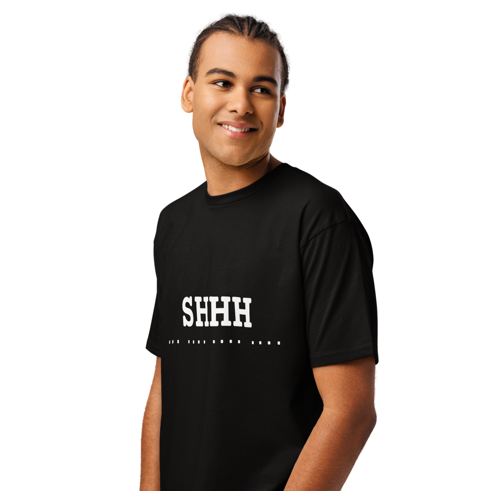 SHHH (Morse Code T-shirt)